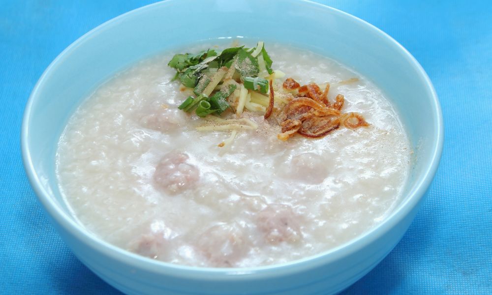 Čínska slaná ryža Congee